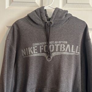 Nike Football Gray Men's Hoodie